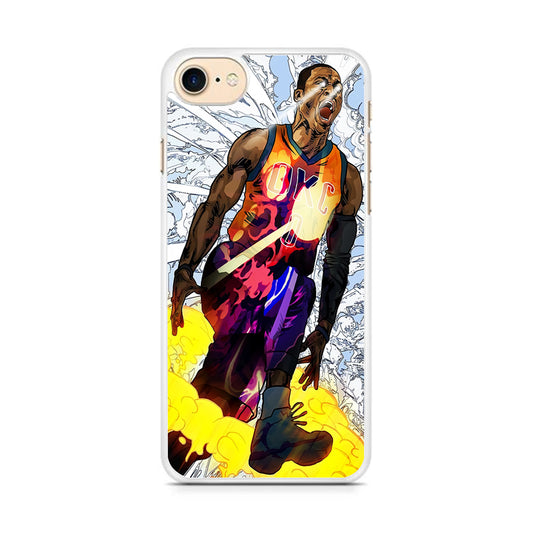 Russell Westbrook Oklahoma City Art iPhone 8 Case