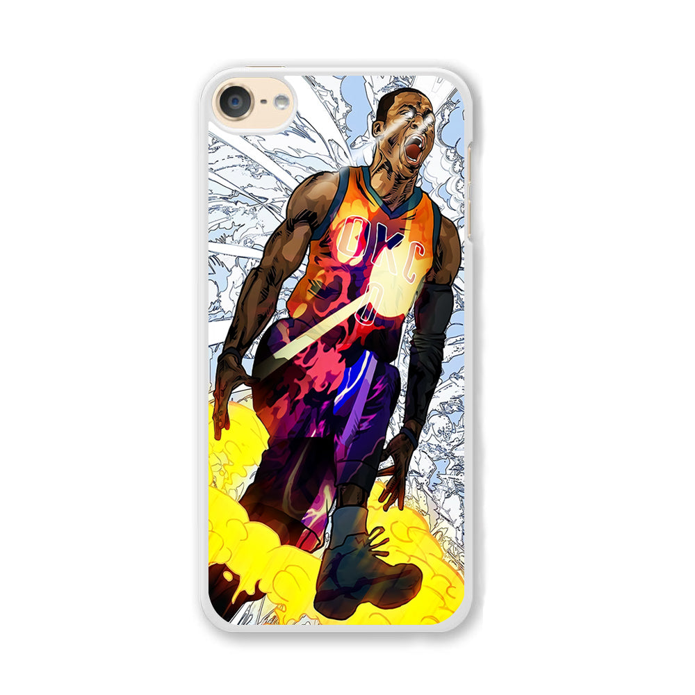 Russell Westbrook Oklahoma City Art iPod Touch 6 Case