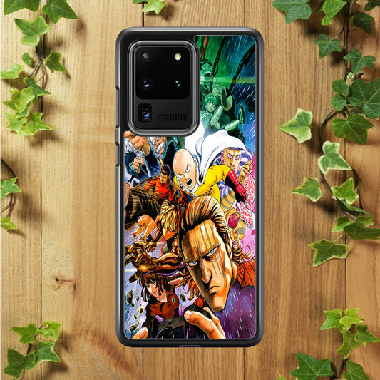 Saitama and S-Class Hero Samsung Galaxy S20 Ultra Case