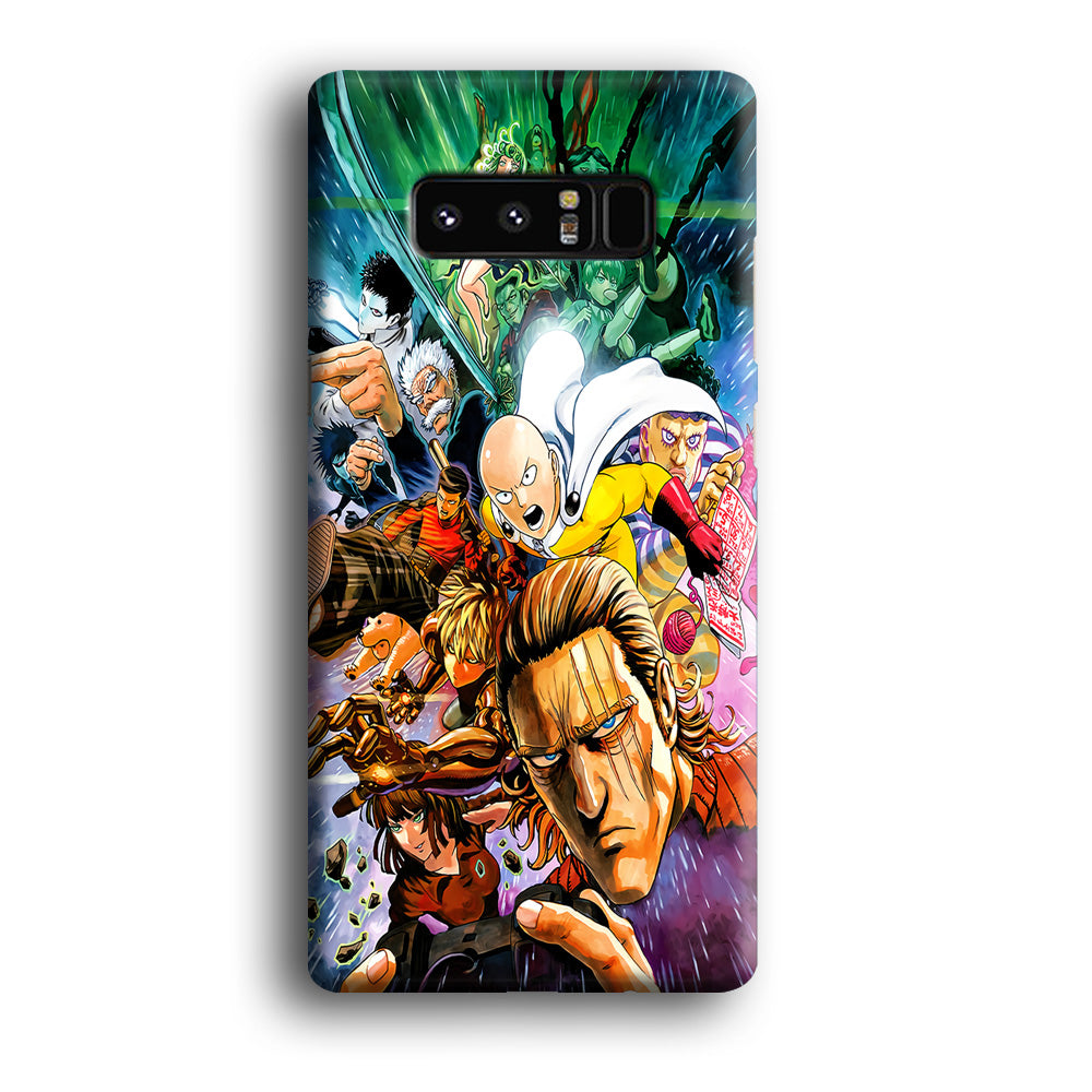 Saitama and S-Class Hero Samsung Galaxy Note 8 Case