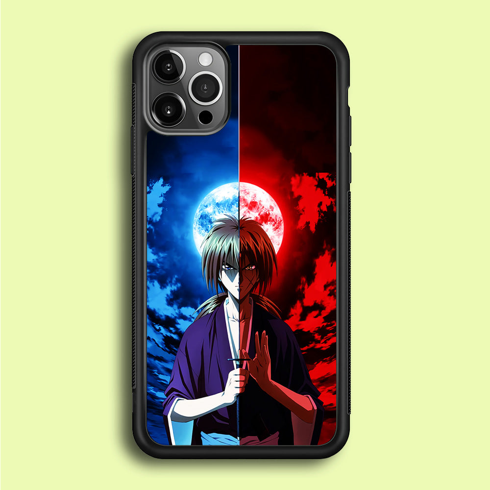 Samurai X Kenshin Red Blue Sky iPhone 12 Pro Case