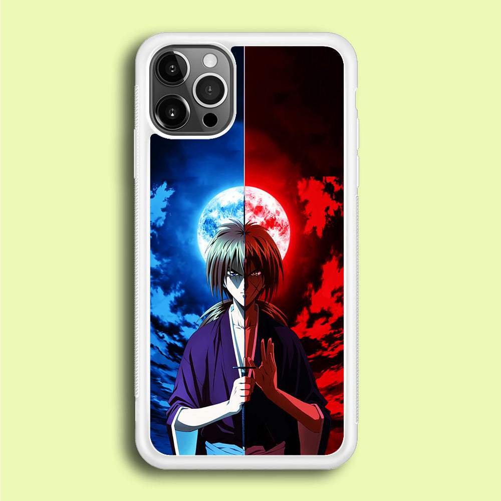 Samurai X Kenshin Red Blue Sky iPhone 12 Pro Case