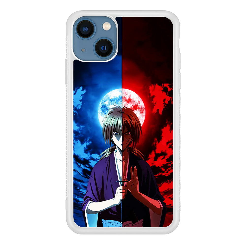 Samurai X Kenshin Red Blue Sky iPhone 13 Pro Case