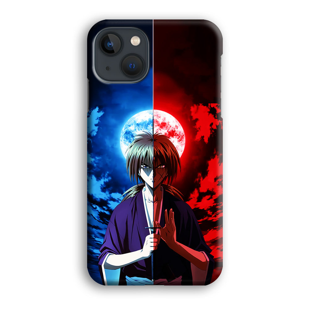 Samurai X Kenshin Red Blue Sky iPhone 13 Pro Case