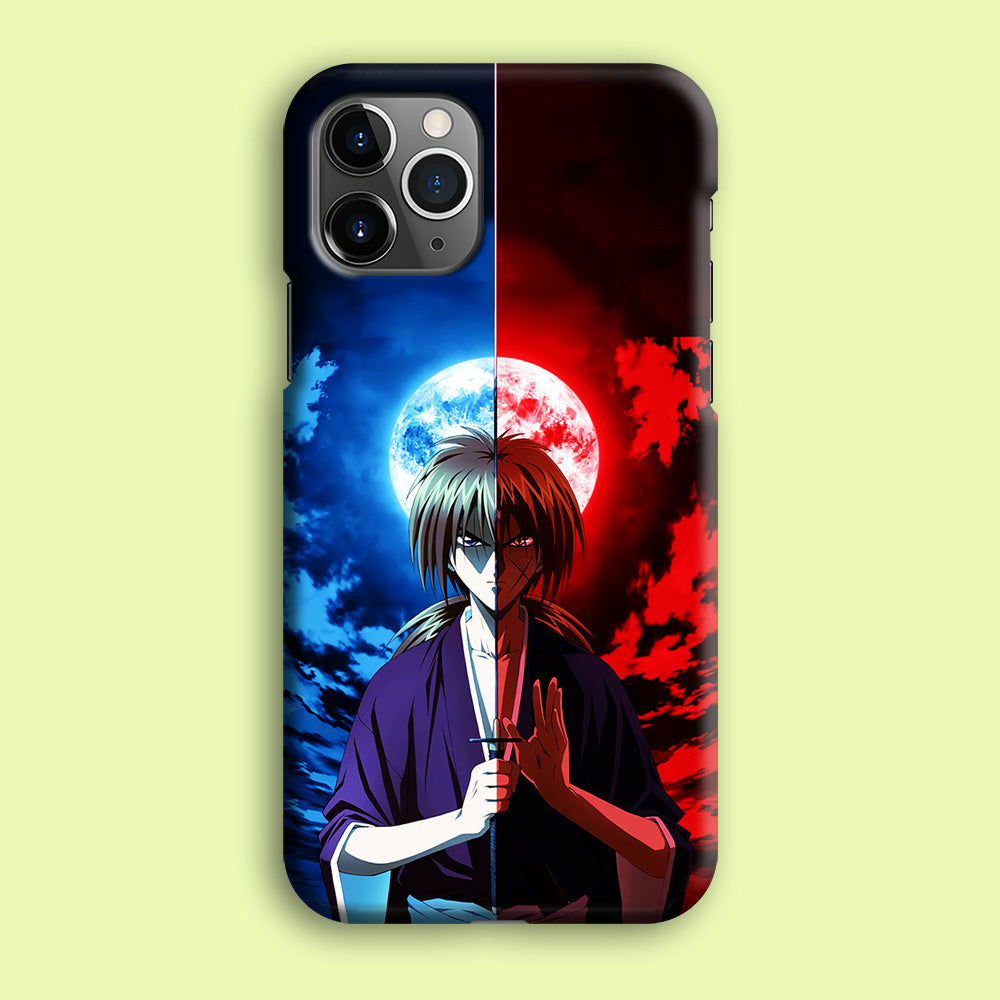 Samurai X Kenshin Red Blue Sky iPhone 12 Pro Case