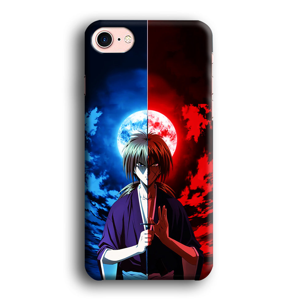 Samurai X Kenshin Red Blue Sky iPhone SE 2020 Case