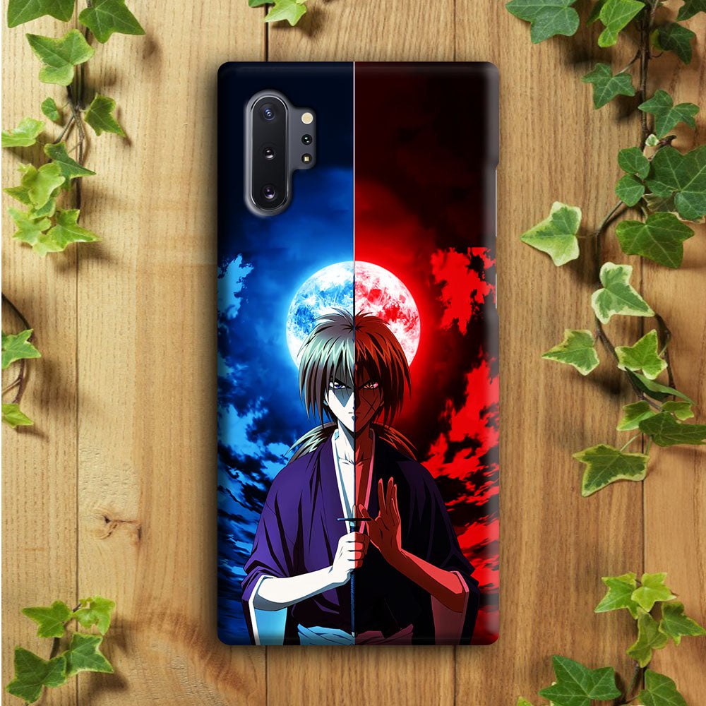 Samurai X Kenshin Red Blue Sky Samsung Galaxy Note 10 Plus Case