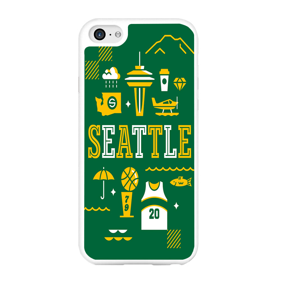 Seattle SuperSonics Basketball iPhone 6 | 6s Case