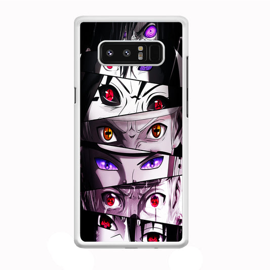 Sharingan Eyes Collection Samsung Galaxy Note 8 Case