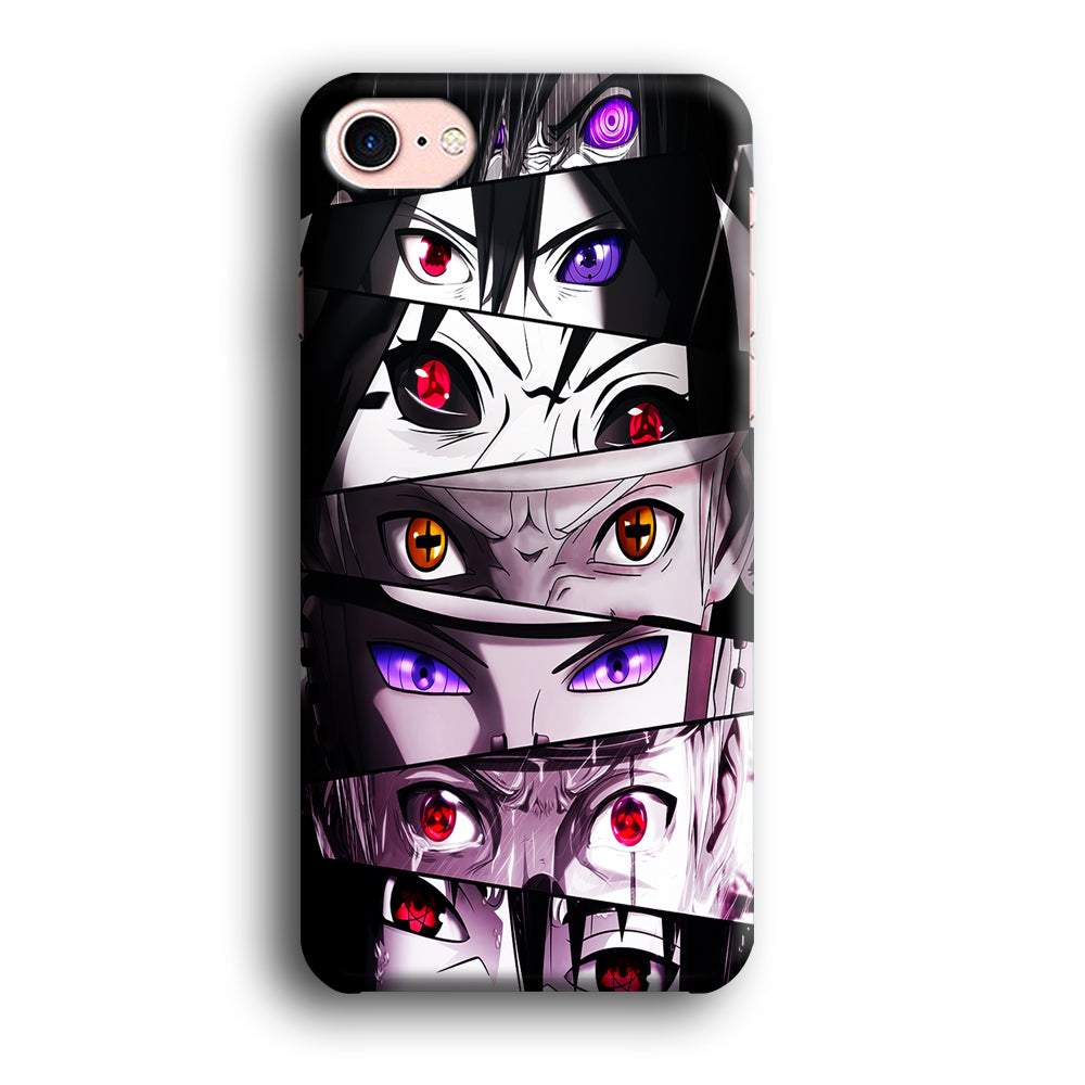 Sharingan Eyes Collection iPhone 8 Case