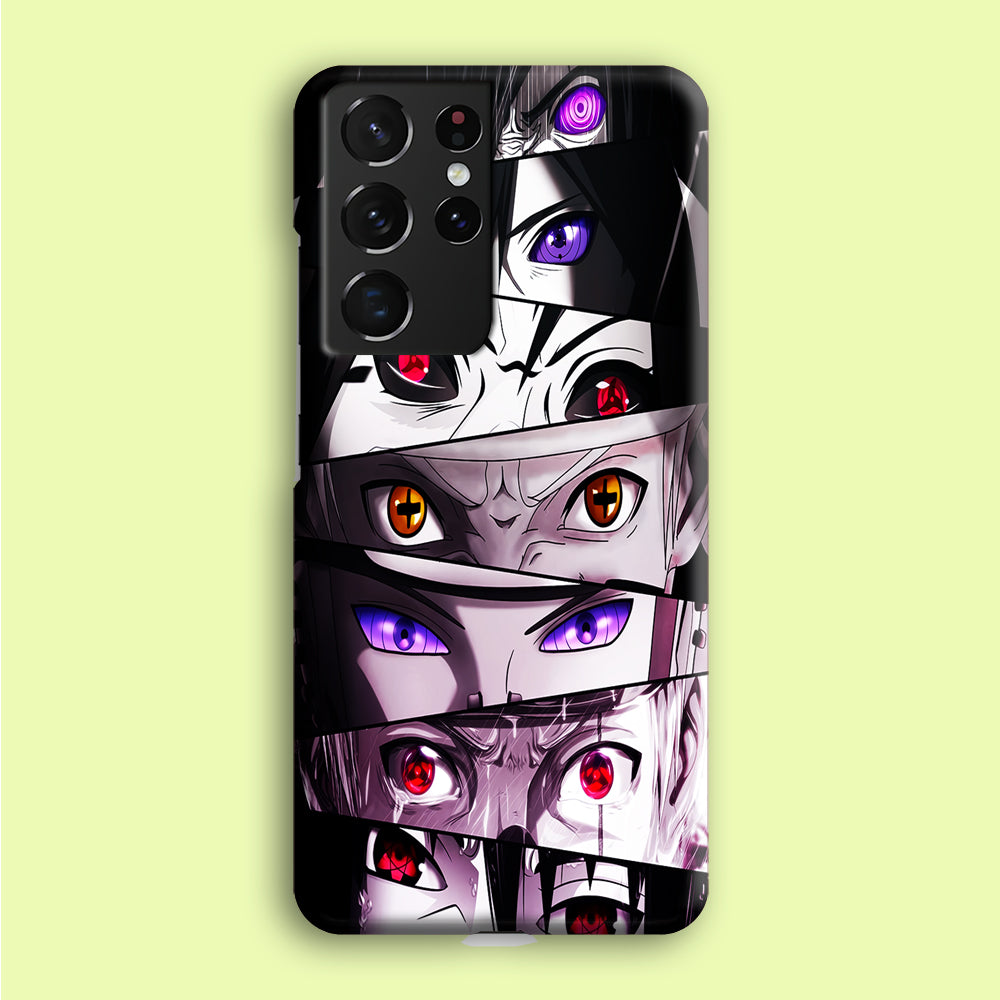 Sharingan Eyes Collection Samsung Galaxy S21 Ultra Case