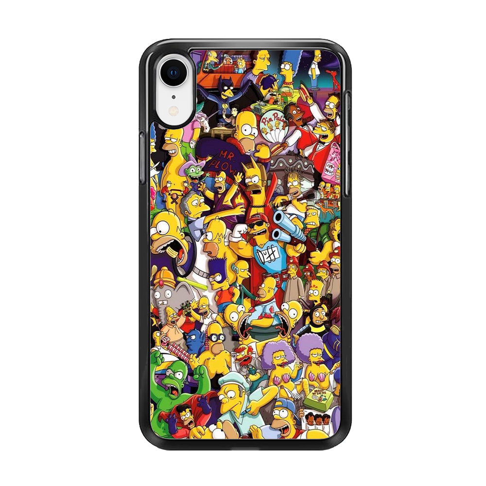 Simpson All Character iPhone XR Case