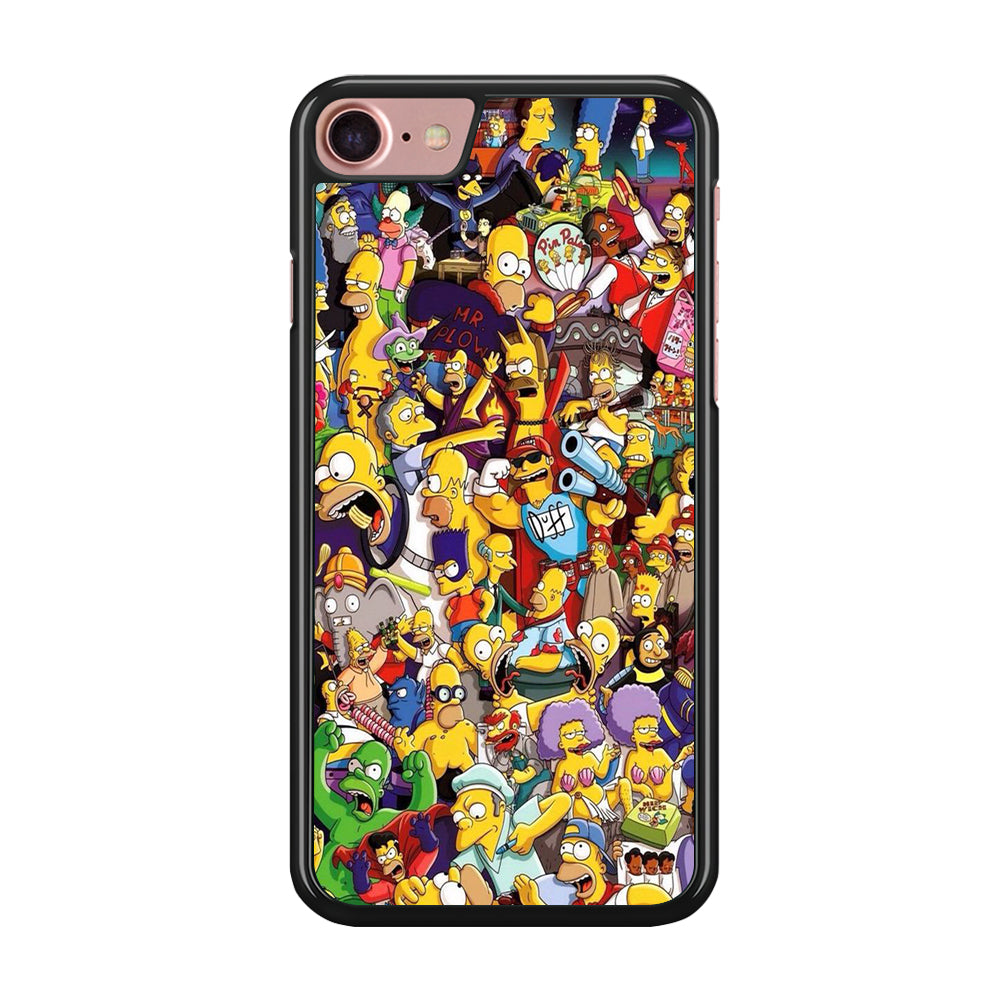 Simpson All Character iPhone SE 2020 Case