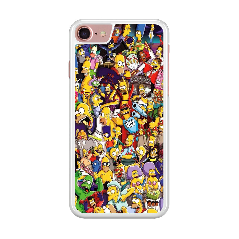 Simpson All Character iPhone SE 2020 Case