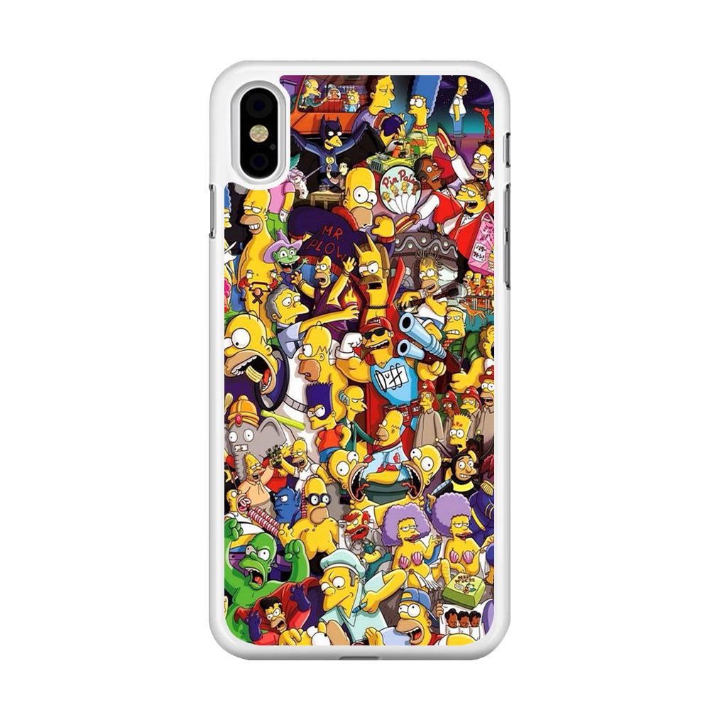 Simpson All Character iPhone Xs Max Case