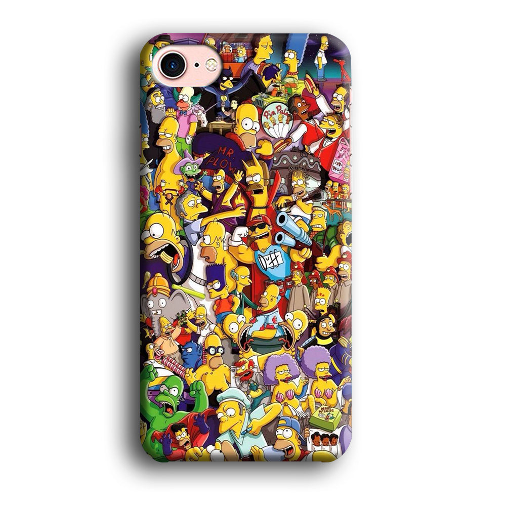 Simpson All Character iPhone SE 2020 Case