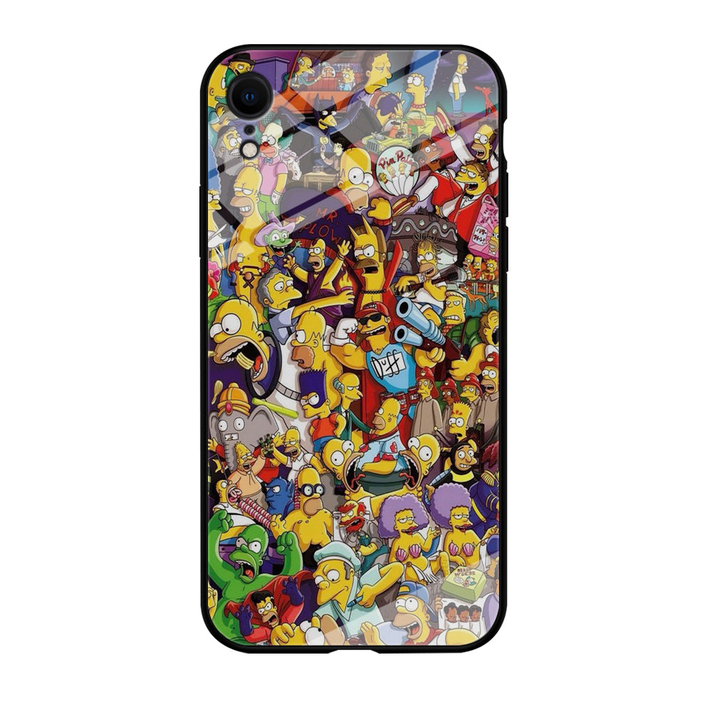 Simpson All Character iPhone XR Case