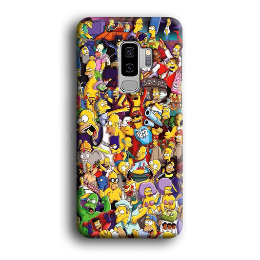 Simpson All Character Samsung Galaxy S9 Plus Case