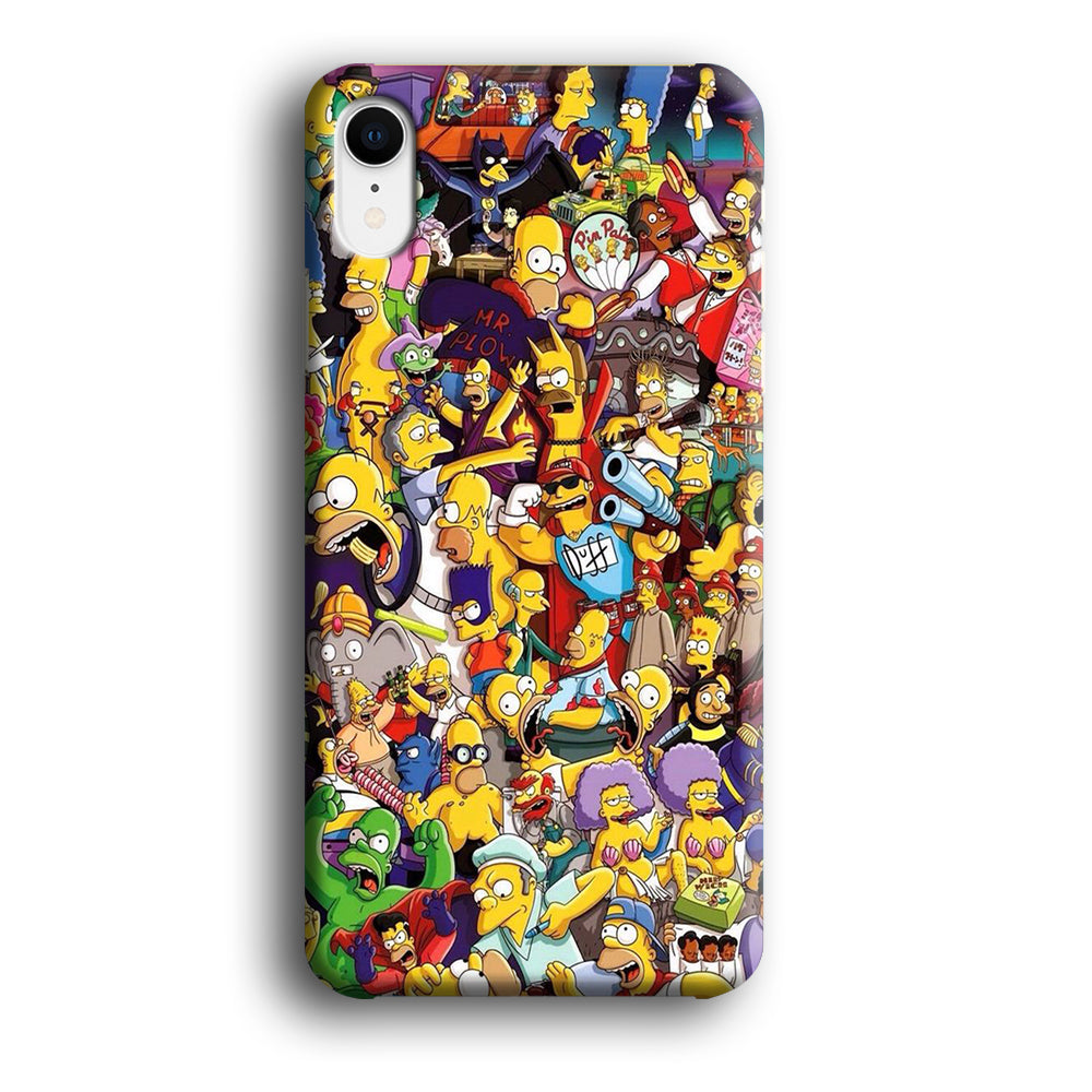 Simpson All Character iPhone XR Case