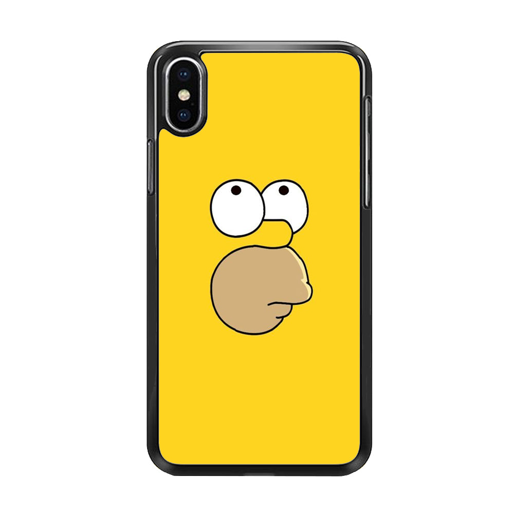 Simpson Homer Face iPhone Xs Case