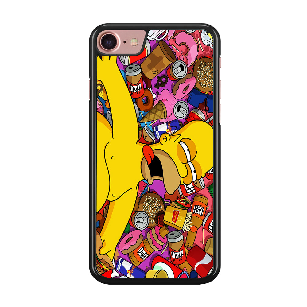 Simpson Homer High iPhone SE 2020 Case