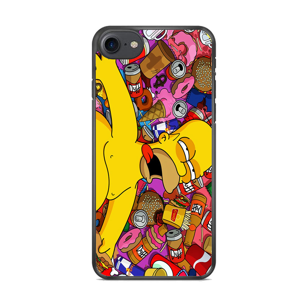 Simpson Homer High iPhone 8 Case