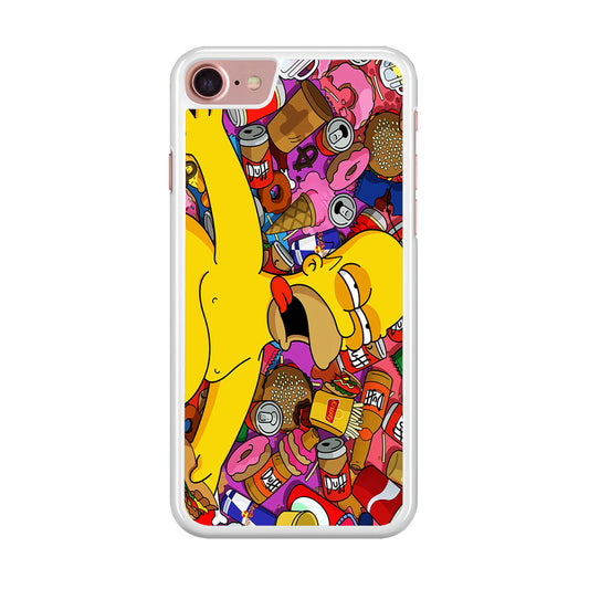 Simpson Homer High iPhone SE 2020 Case