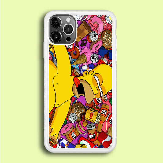 Simpson Homer High iPhone 12 Pro Case