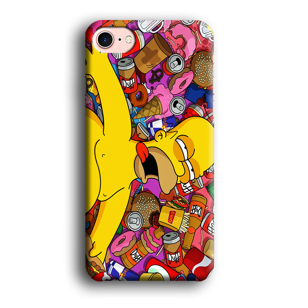 Simpson Homer High iPhone 8 Case