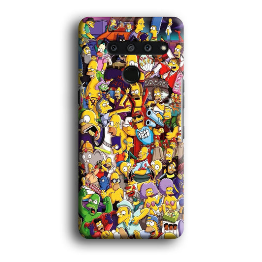 Simpson All Character LG V50 3D Case