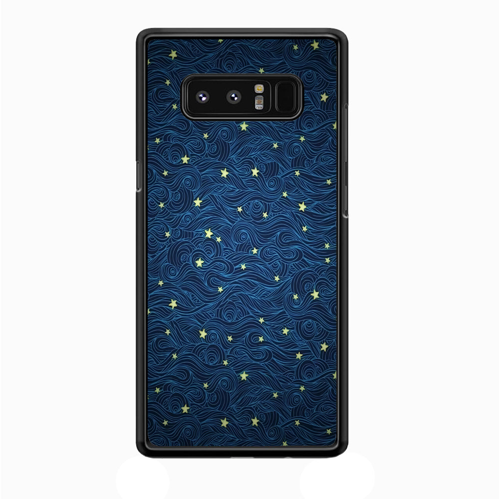 Sky painting art 001 Samsung Galaxy Note 8 Case