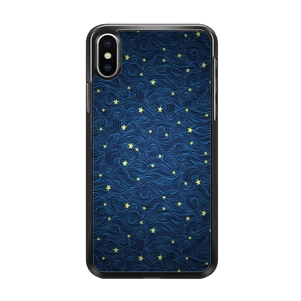 Sky painting art 001 iPhone Xs Case