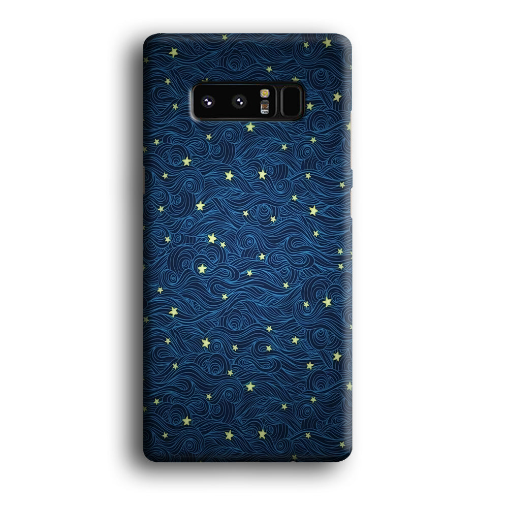 Sky painting art 001 Samsung Galaxy Note 8 Case