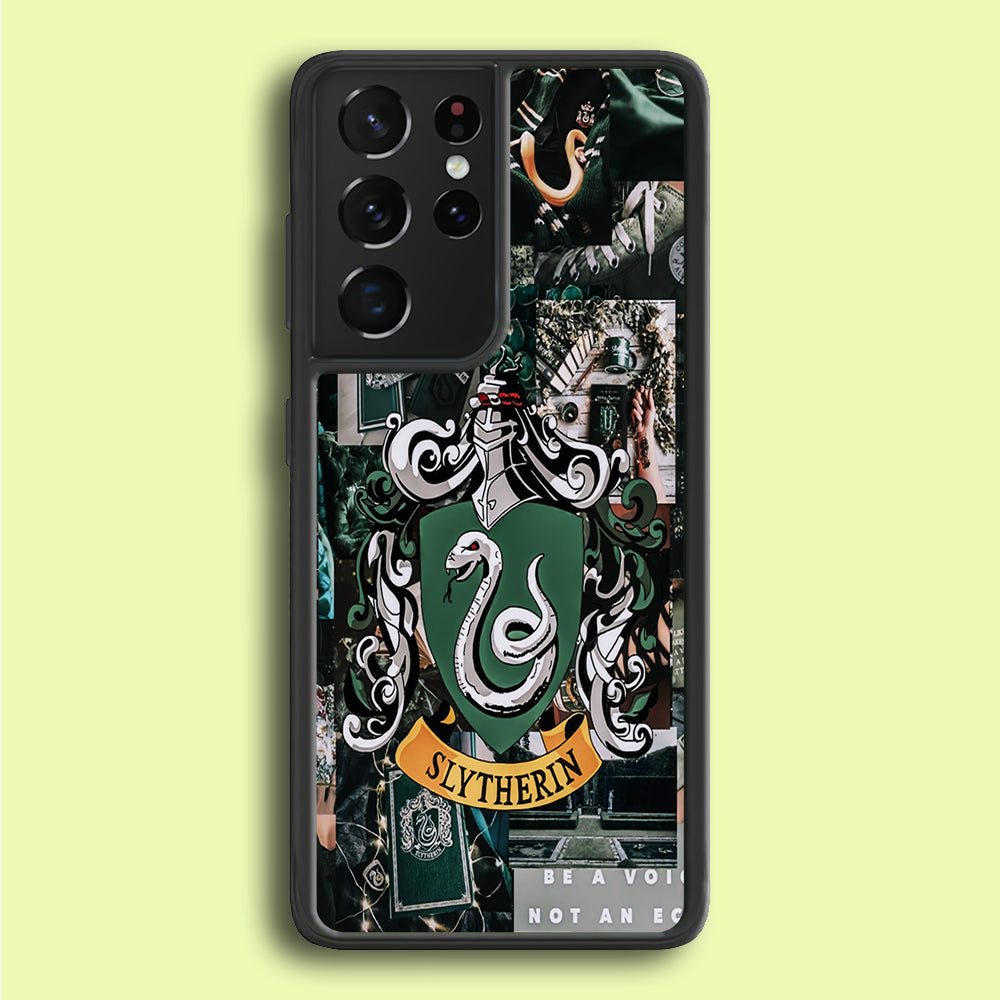 Slytherin Harry Potter Aesthetic Samsung Galaxy S21 Ultra Case