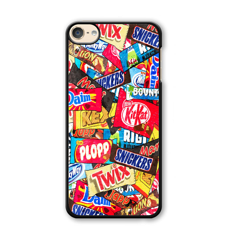 Snack Pattern Design iPod Touch 6 Case