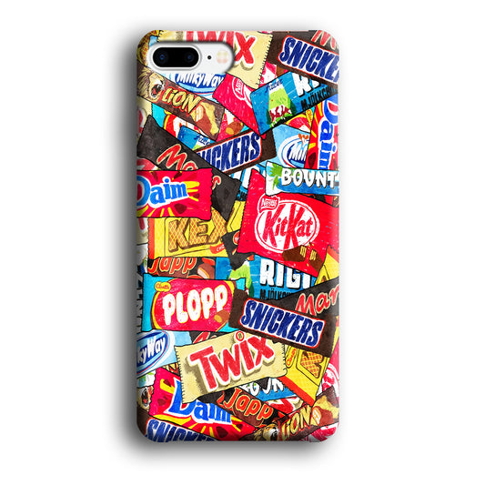 Snack Pattern Design iPhone 8 Plus Case