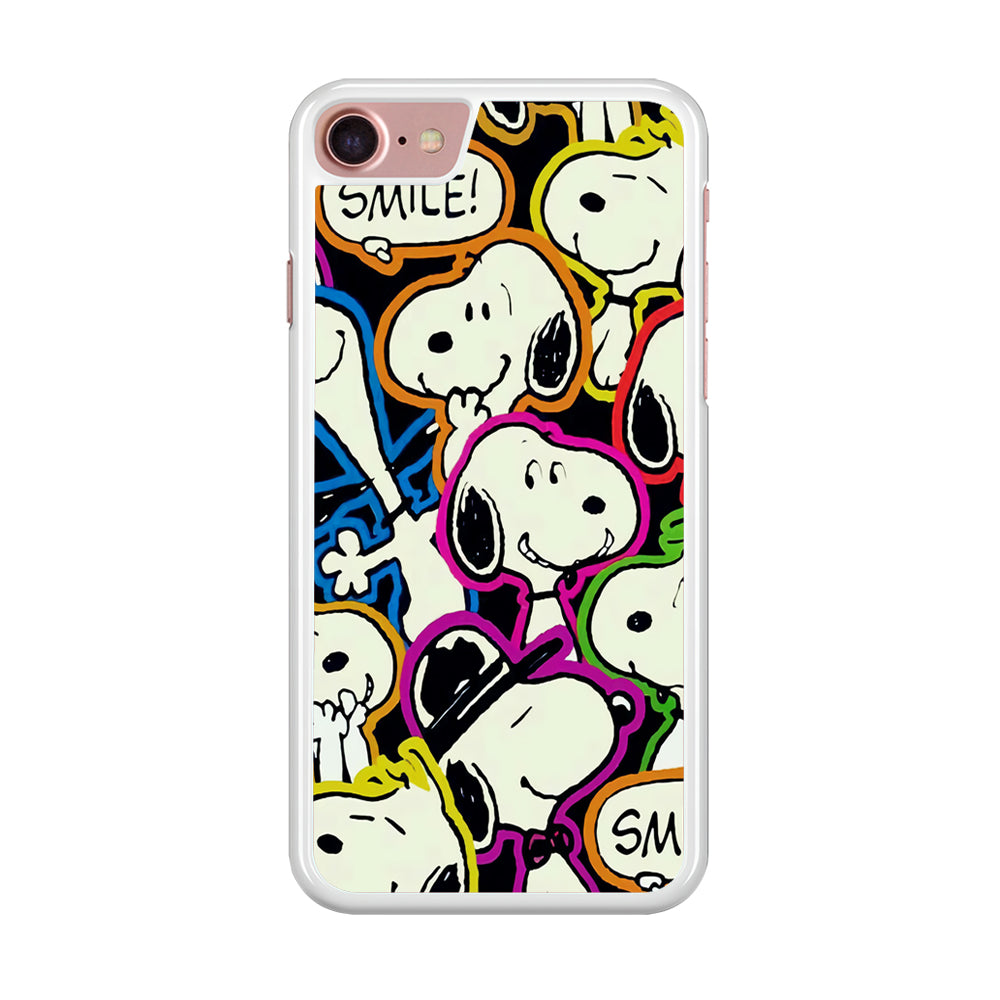 Snoopy Doodle iPhone SE 2020 Case