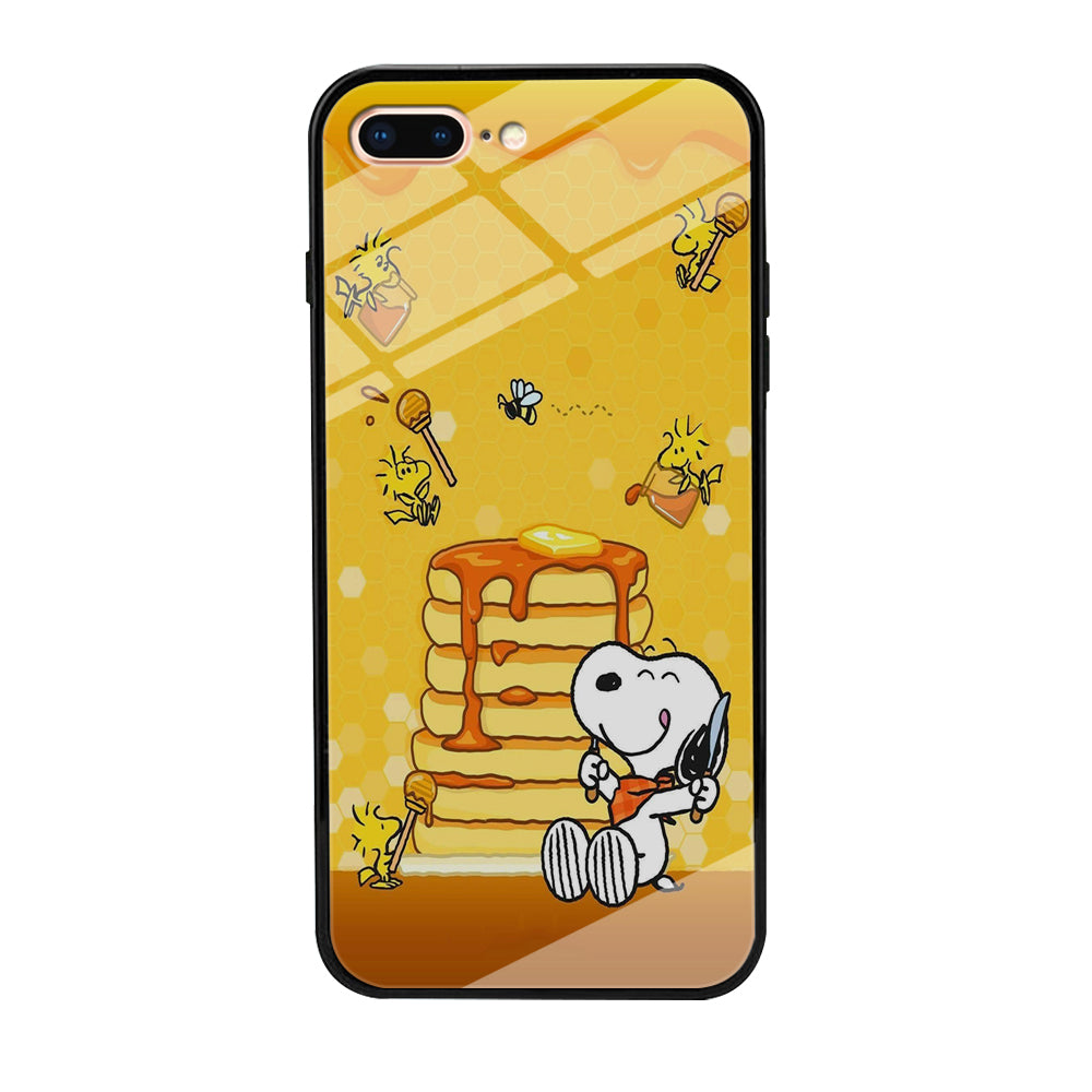 Snoopy Eats Honey iPhone 8 Plus Case