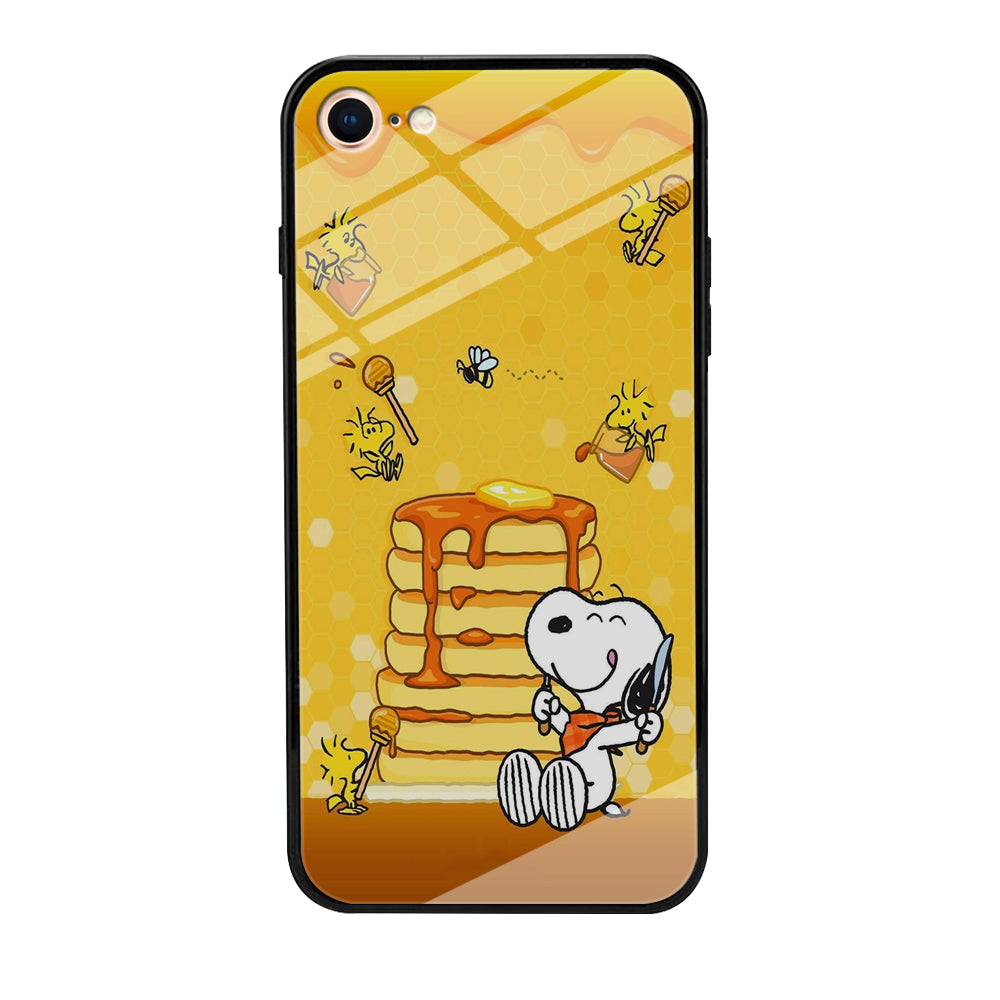 Snoopy Eats Honey iPhone 8 Case