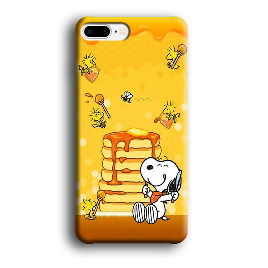 Snoopy Eats Honey iPhone 8 Plus Case