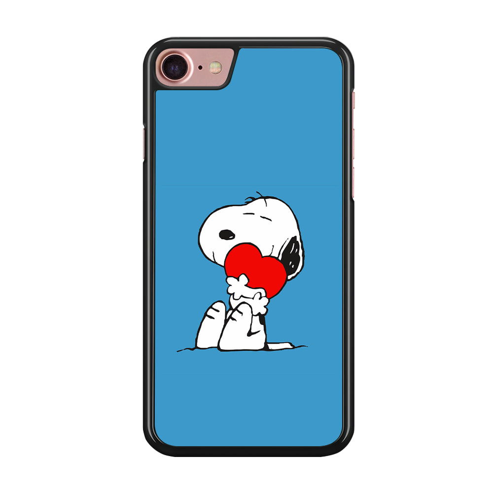 Snoopy Falling in Love iPhone 8 Case