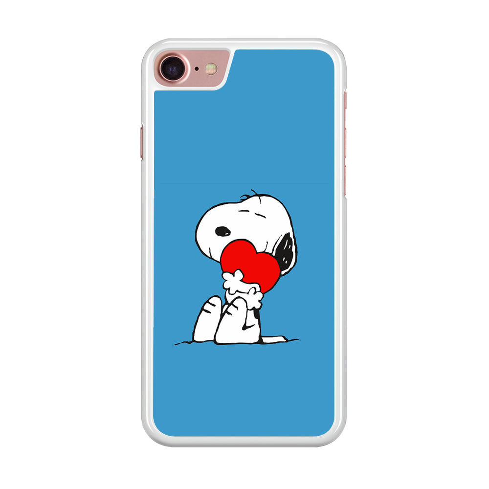 Snoopy Falling in Love iPhone 8 Case