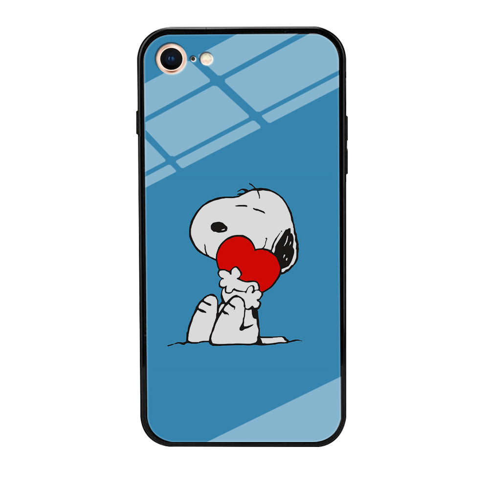 Snoopy Falling in Love iPhone 8 Case