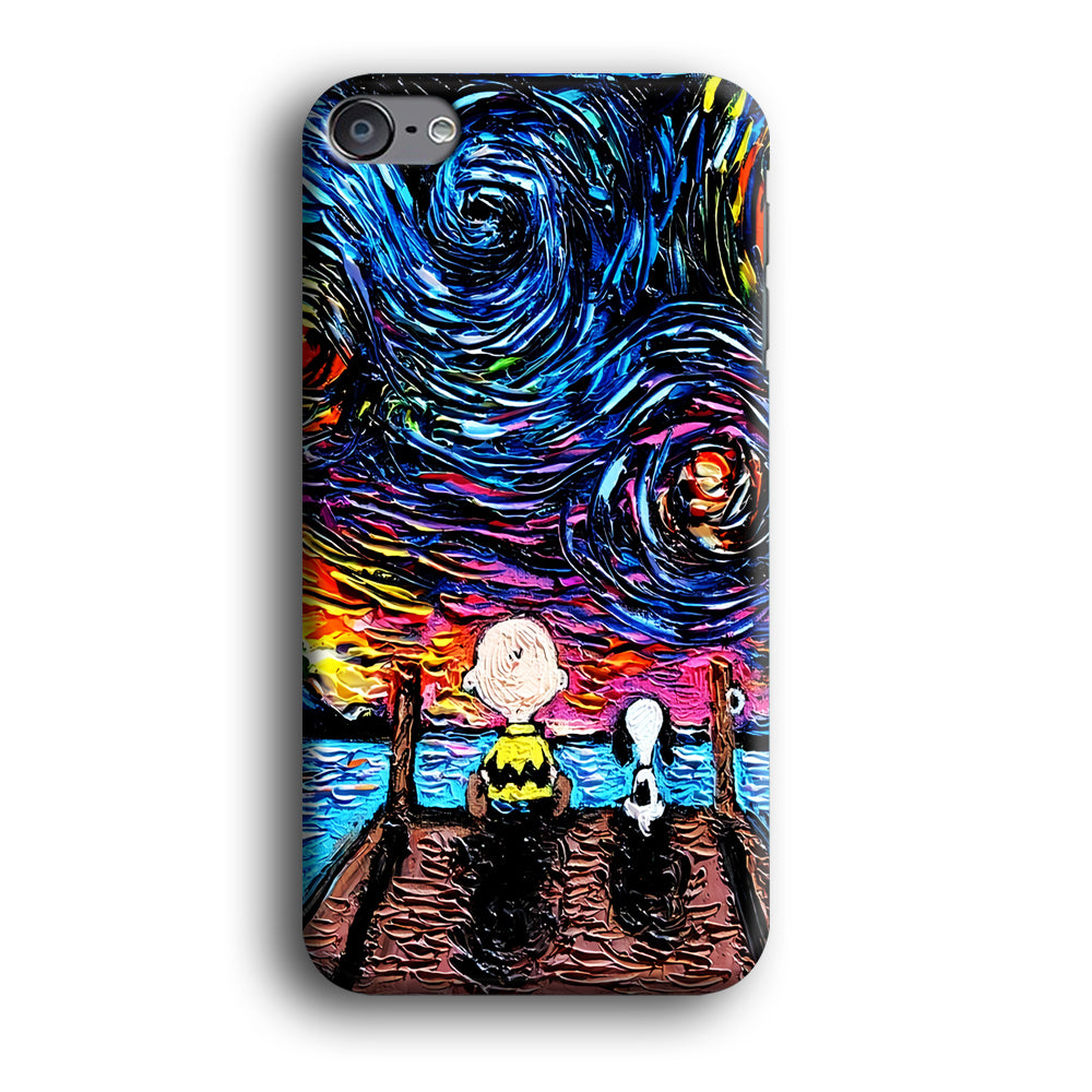 Snoopy Van Gogh's Starry Night iPod Touch 6 Case