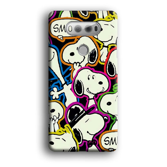 Snoopy Doodle LG V20 3D Case