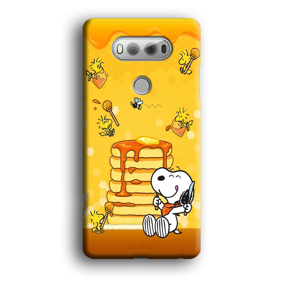 Snoopy Eats Honey LG V20 3D Case