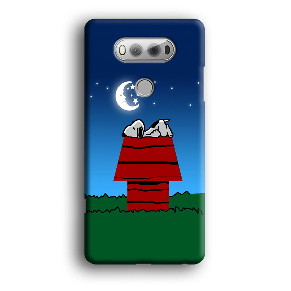 Snoopy Sleeps at Night LG V20 3D Case