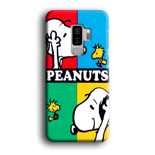 Snoopy and Woodstock Samsung Galaxy S9 Plus 3D Case