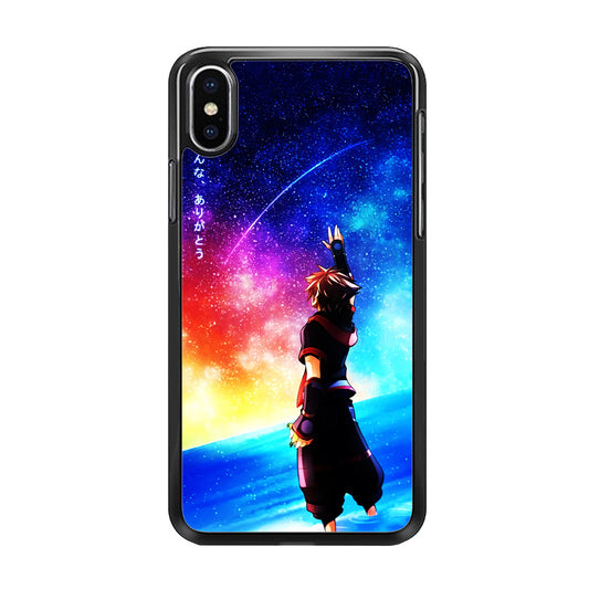 Sora Kingdom Hearts iPhone Xs Case