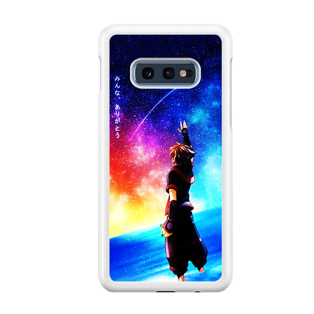 Sora Kingdom Hearts Samsung Galaxy S10E Case